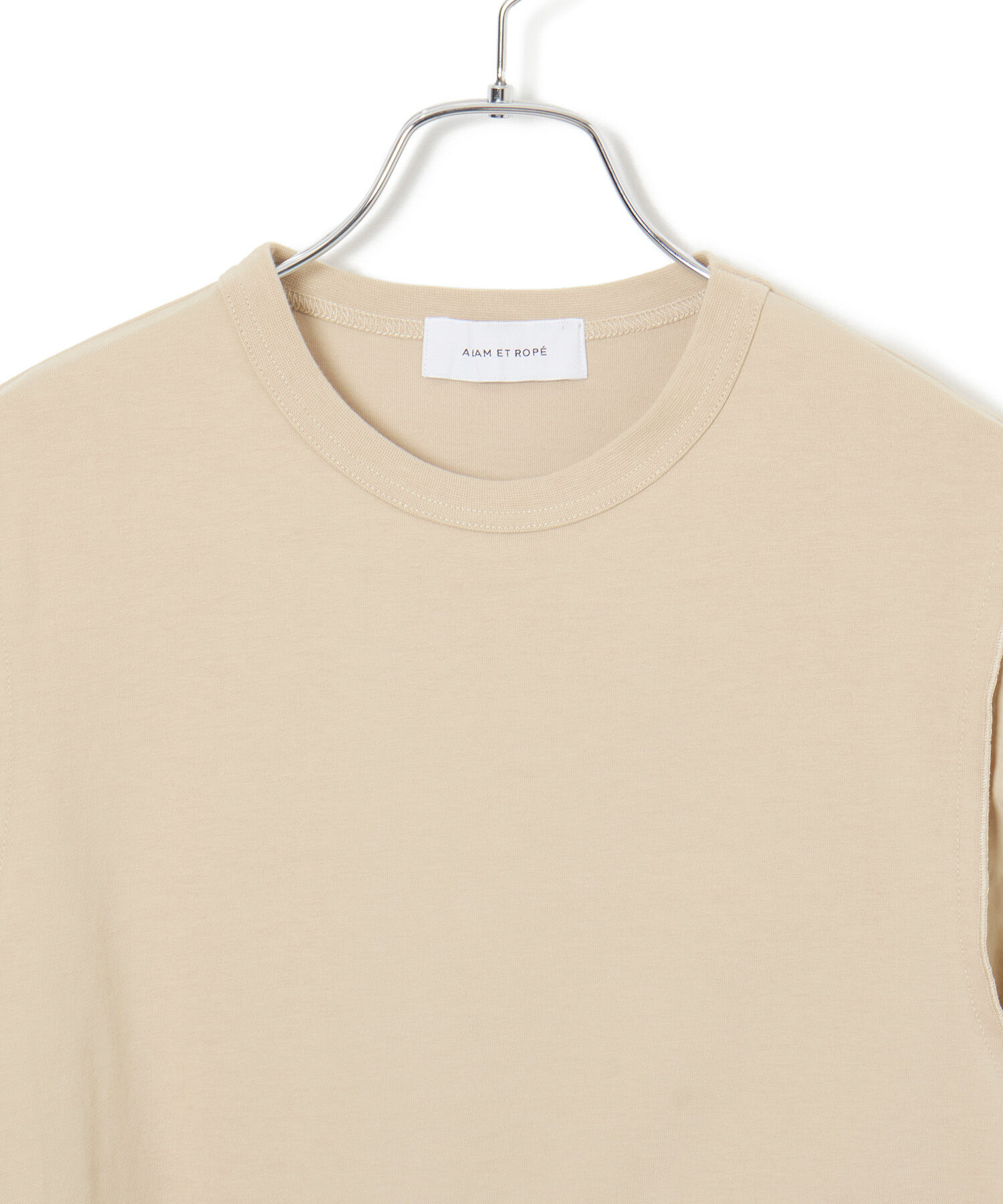 ADAM ET ROPE'「【再入荷・サステナブル・洗える・UVカット】バウンスカフスプルオーバー」|Tシャツ・カットソー|