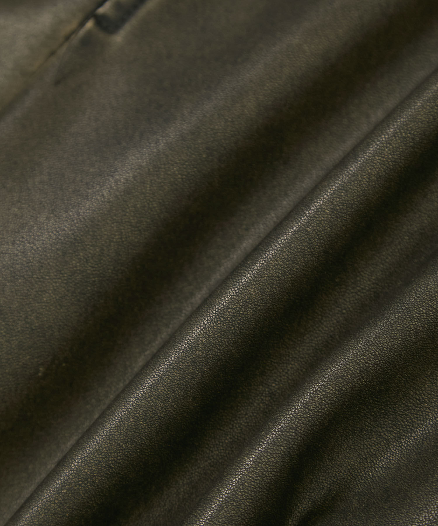 ADAM ET ROPE'「シンセティックレザージャケット」|ライダースジャケット|