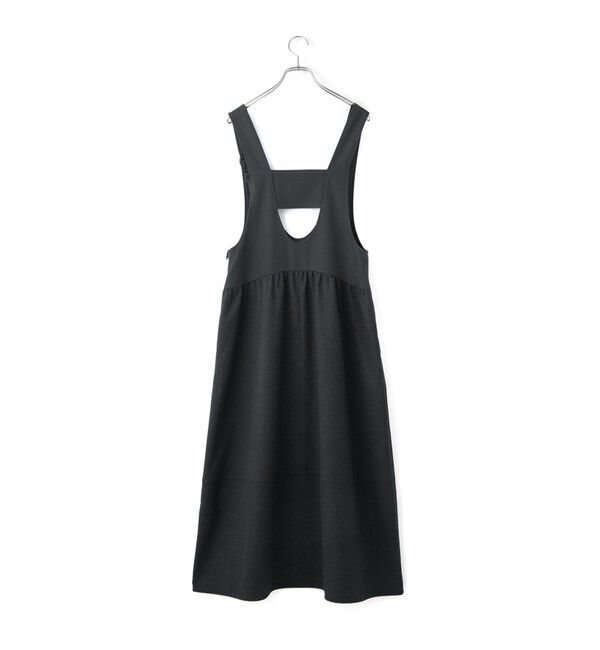 ADAM ET ROPE'「【WEB限定】ディープネックAラインワンピース」|ワンピース|