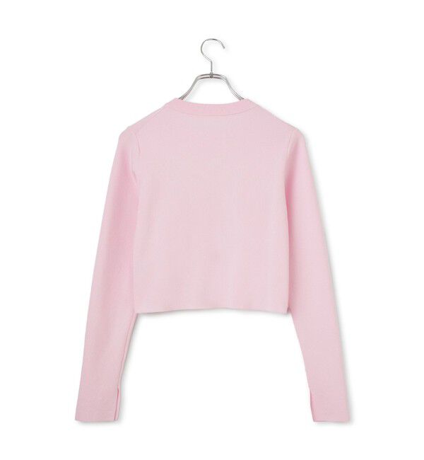 ADAM ET ROPE'「【サステナブル】クールタッチロングスリーブカーディガン」|カーディガン|