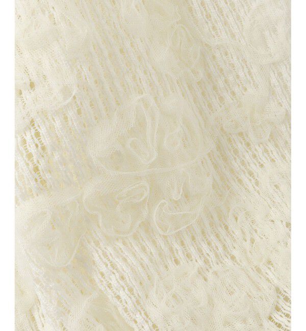 ADAM ET ROPE'「【WEB限定】チュールブルゾン」|ブルゾン・スタジャン|