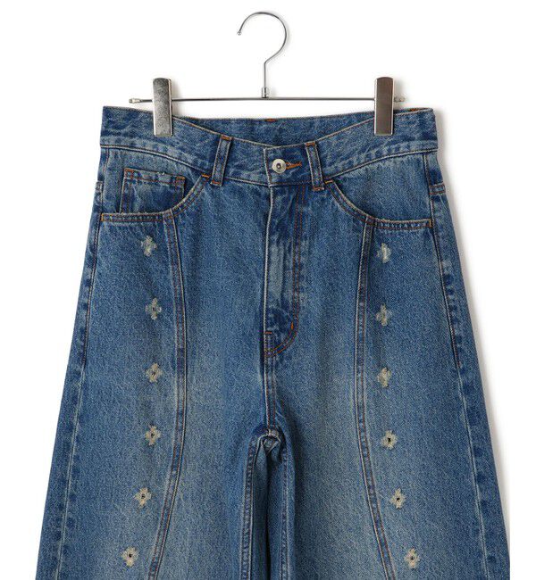 ADAM ET ROPE'「イノセンスフラワーデニム」|デニム|