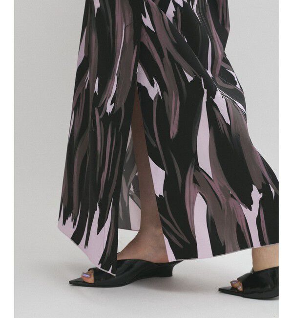 ADAM ET ROPE'「メイクプリントスカート」|スカート|