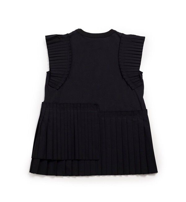 ADAM ET ROPE'「【サステナブル】プリーツコンビプルオーバー」|Tシャツ・カットソー|