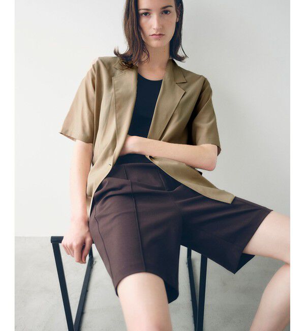 ADAM ET ROPE'「カップインサークルカットアメスリタンクトップ」|タンクトップ|