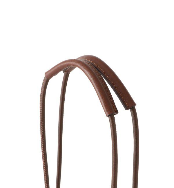 ADAM ET ROPE'「【サステナブル】アーティフシャルレザー巾着バッグ」|ショルダー・メッセンジャー|