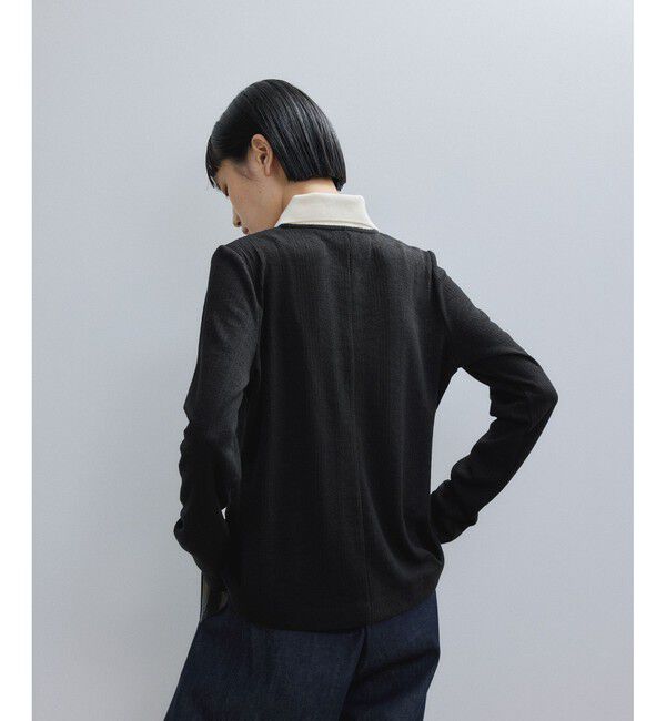 ADAM ET ROPE'「【WEB限定】ロングスリーブポロシャツ」|ポロシャツ|