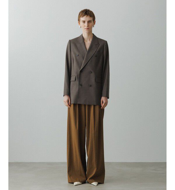 ADAM ET ROPE'「【EMOELLE】ボックスジャケット」|テーラードジャケット|