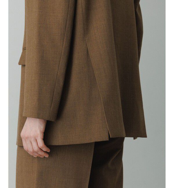 ADAM ET ROPE'「【EMOELLE】ボックスジャケット」|テーラードジャケット|