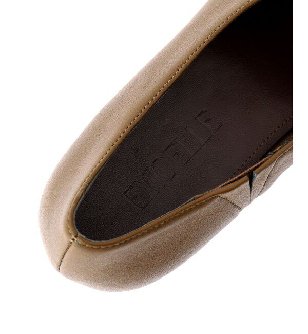 ADAM ET ROPE'「【EMOELLE】スクエアレザーパンプス」|パンプス|