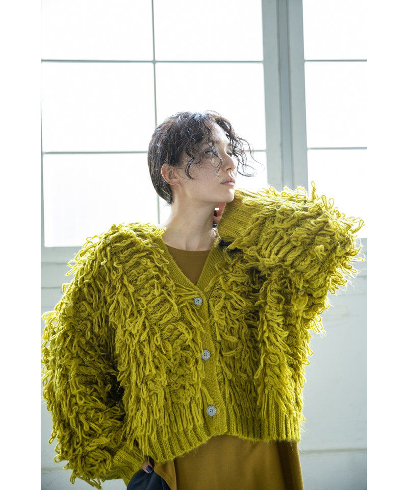  「ループニットカーディガン」|ニット・セーター|