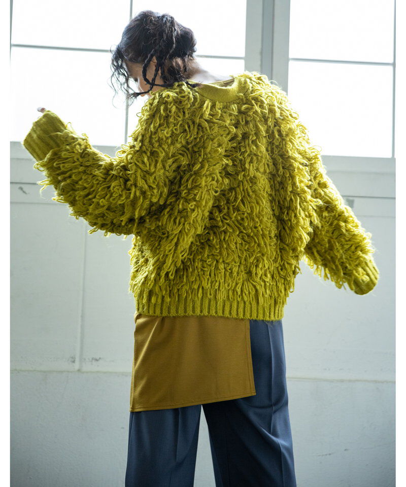 「ループニットカーディガン」|ニット・セーター|