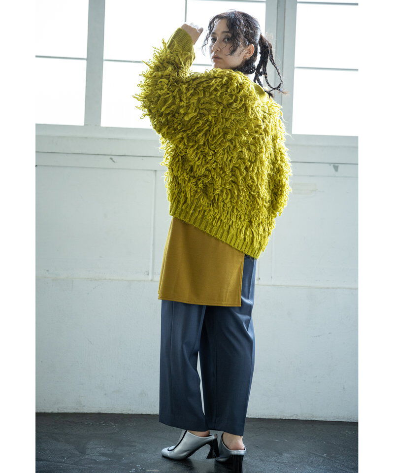  「ループニットカーディガン」|ニット・セーター|