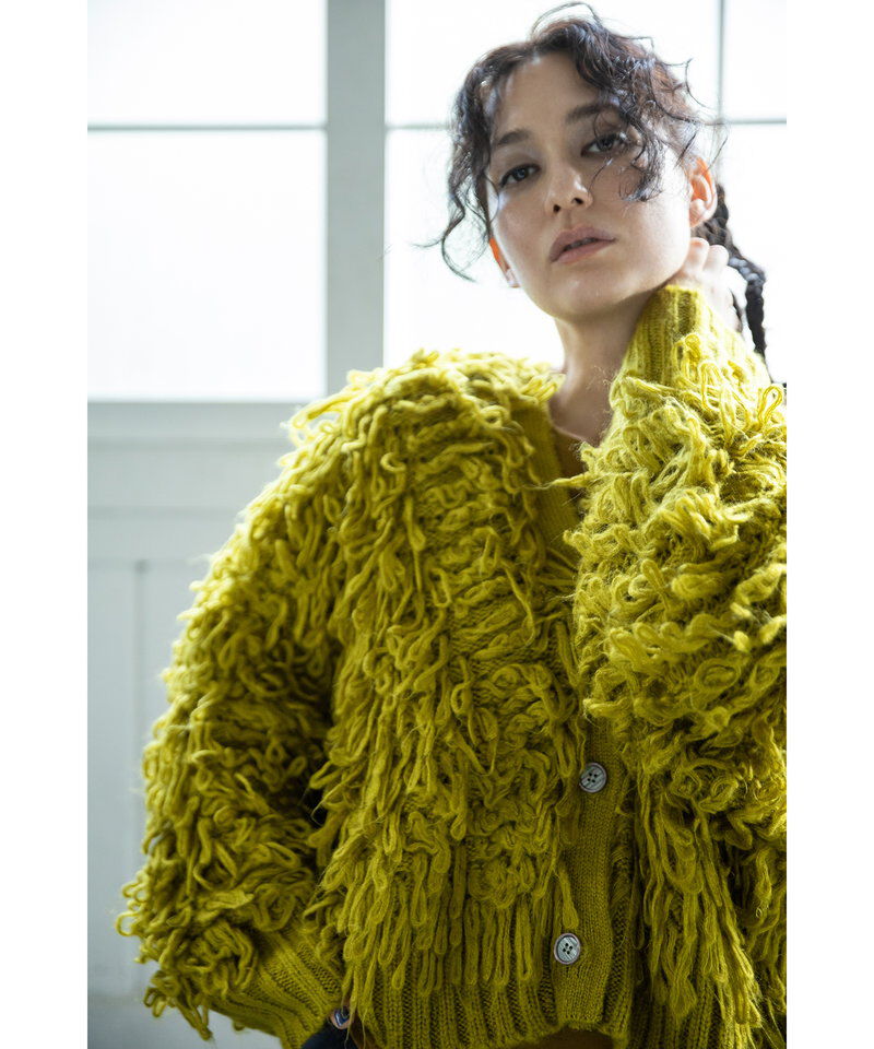  「ループニットカーディガン」|ニット・セーター|