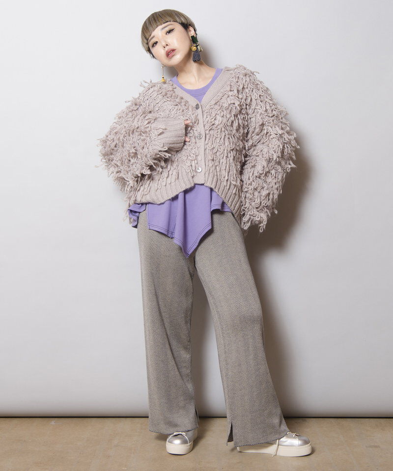  「ループニットカーディガン」|ニット・セーター|