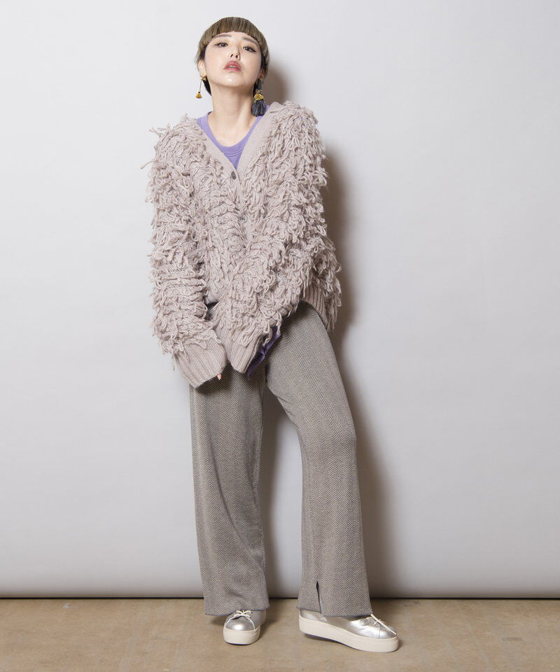  「ループニットカーディガン」|ニット・セーター|
