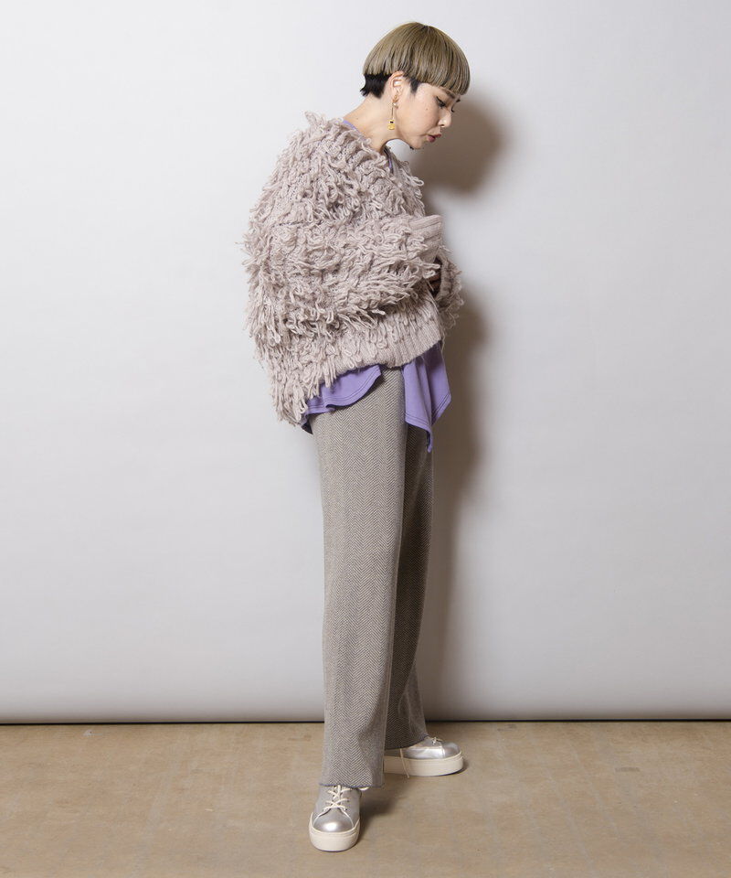  「ループニットカーディガン」|ニット・セーター|