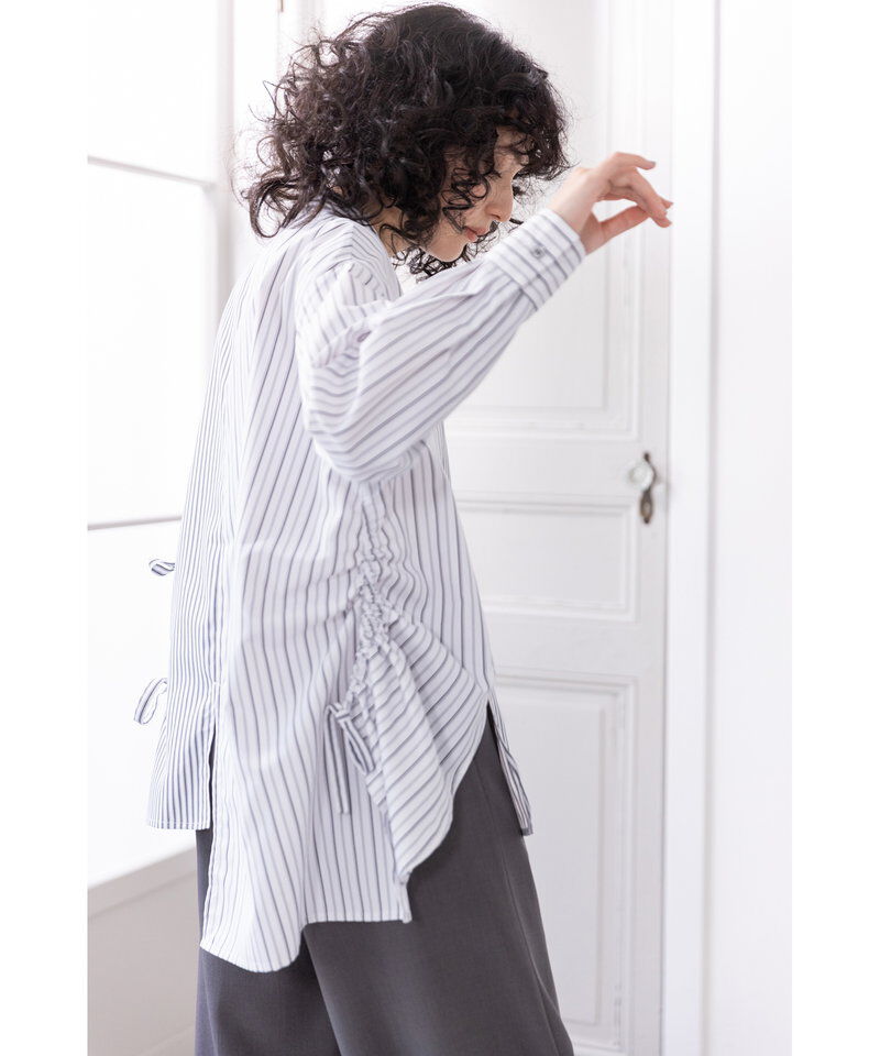  「ギャザーアレンジブラウス」|シャツ・ブラウス|