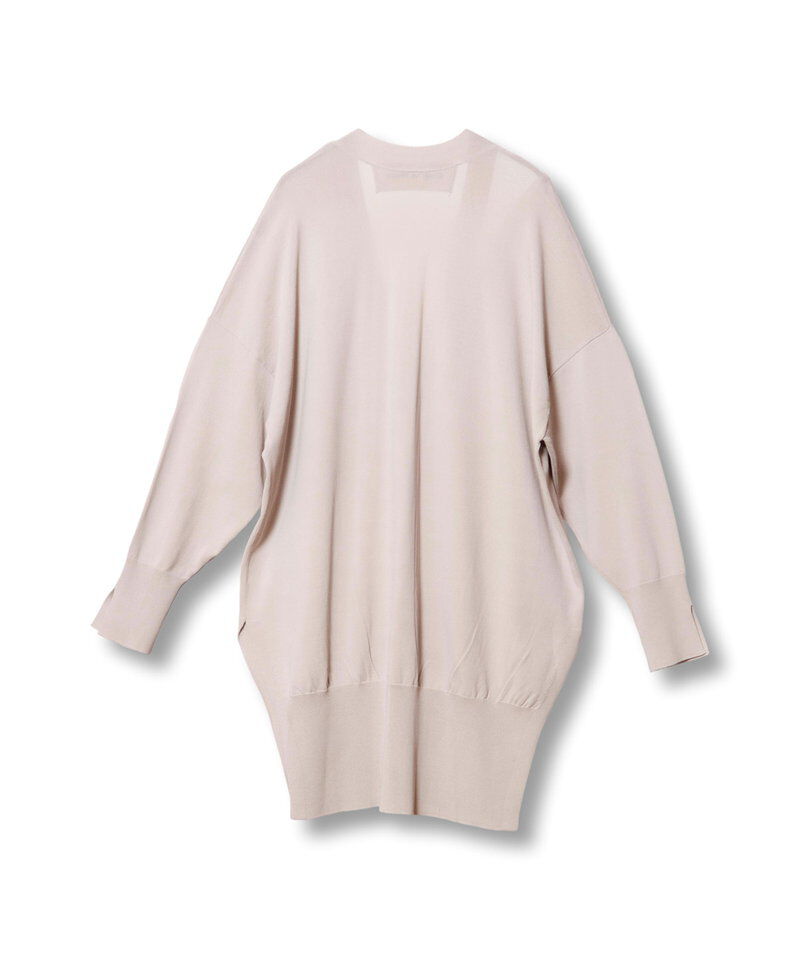  「シアー切替ニットカーディガン」|ニット・セーター|