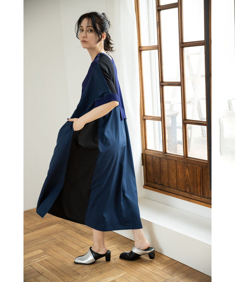  「2WAY切替ニットワンピース」|ワンピース|
