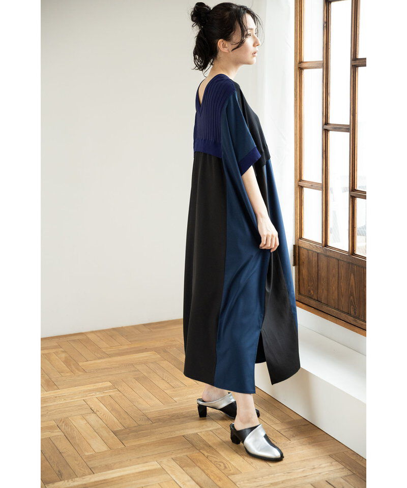  「2WAY切替ニットワンピース」|ワンピース|