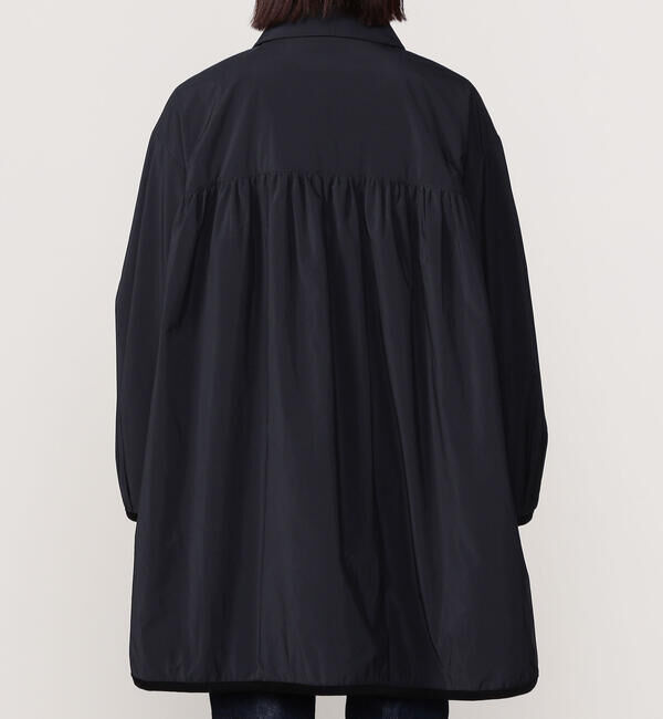 ORCIVAL「ORCIVAL | ツイル ギャザーコート WOMEN」|ステンカラーコート|