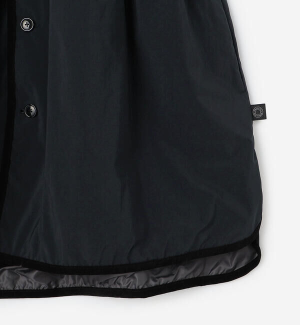 ORCIVAL「ORCIVAL | ツイル ギャザーコート WOMEN」|ステンカラーコート|