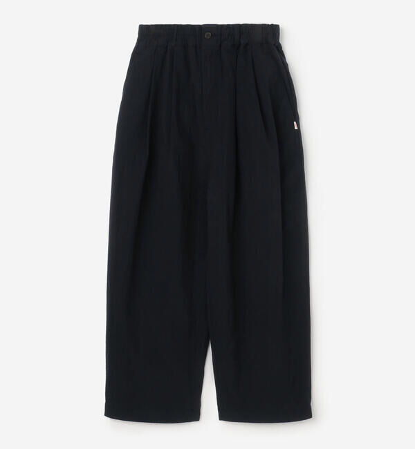 DANTON「DANTON | 2タックイージーパンツ WOMEN」|チノ|NAVY