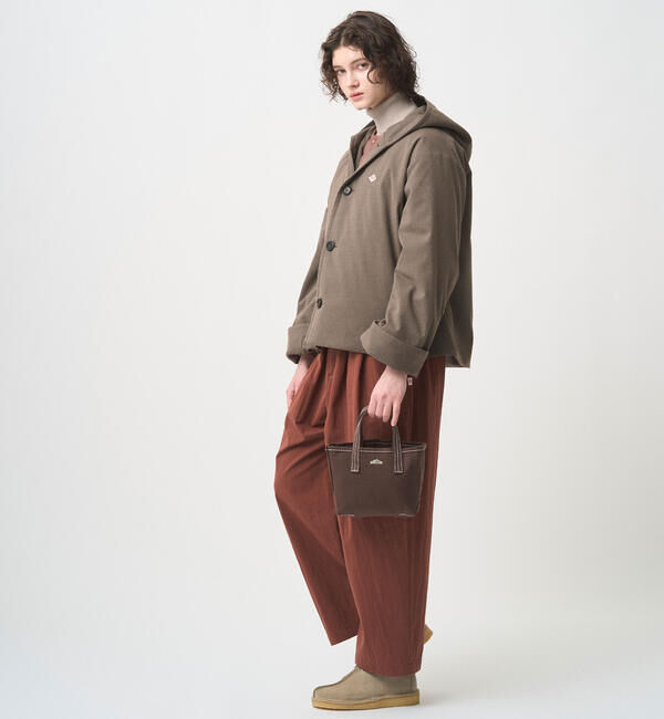 DANTON「DANTON | 2タックイージーパンツ WOMEN」|チノ|