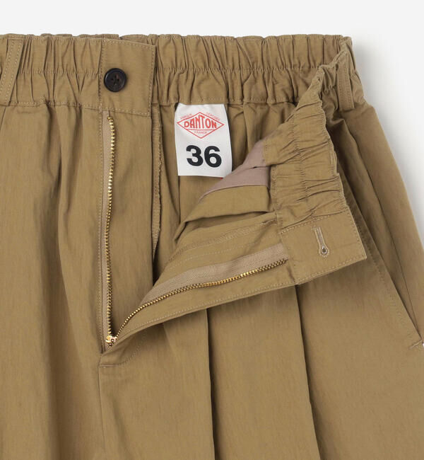 DANTON「DANTON | 2タックイージーパンツ WOMEN」|チノ|