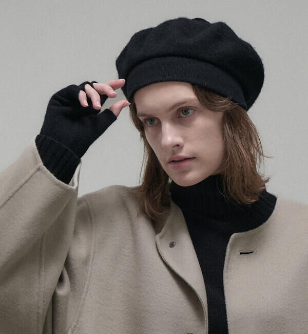  「MACKIE | ポンポン ウール フェルトベレー WOMEN」|ハット|