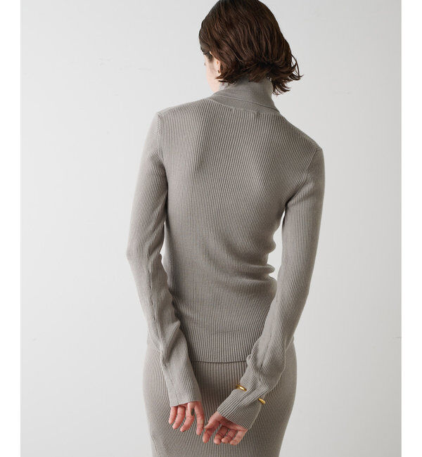  「リブタートルプルオーバー」|ニット・セーター|