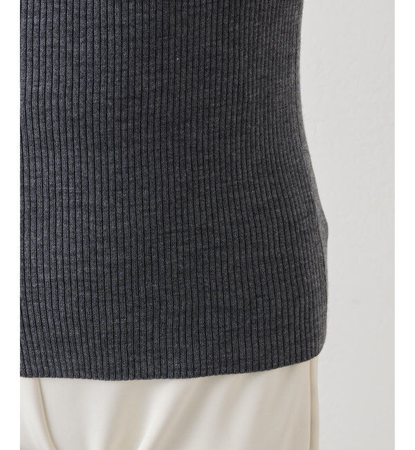  「リブタートルプルオーバー」|ニット・セーター|