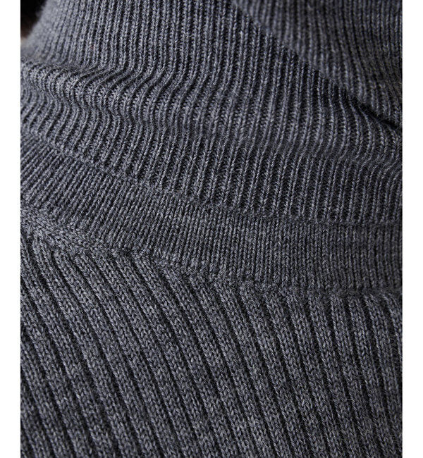  「リブタートルプルオーバー」|ニット・セーター|