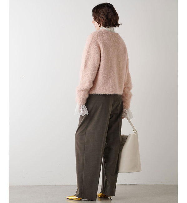  「ワイドタックパンツ」|チノ|