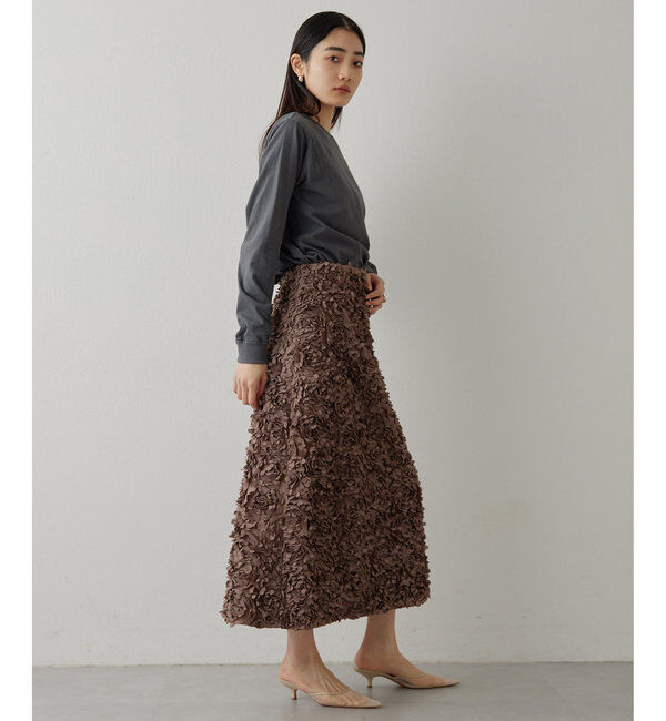 GEMINI「【GEMINI】フラワーモチーフスカート」|スカート|