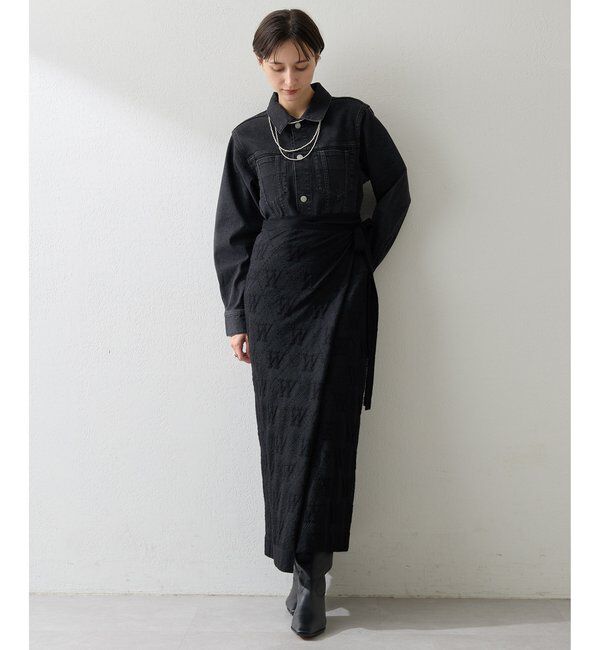  「ストレッチデニムワンピース」|ワンピース|