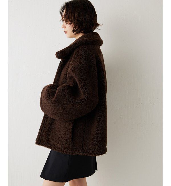 GEMINI「【GEMINI】ムートンブルゾンコート」|ブルゾン・スタジャン|