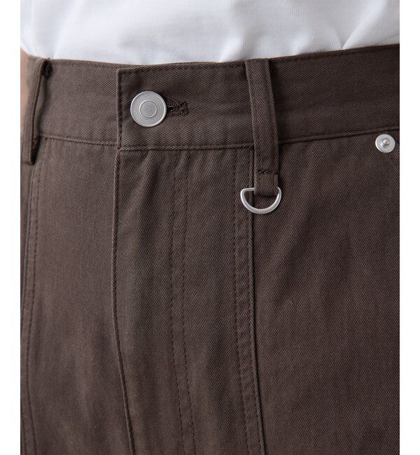  「【THE PAUSE】コットンツイルベイカーパンツ」|チノ|