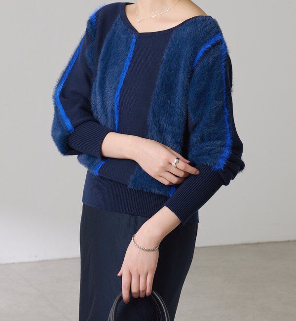  「ミックス糸ニット」|ニット・セーター|