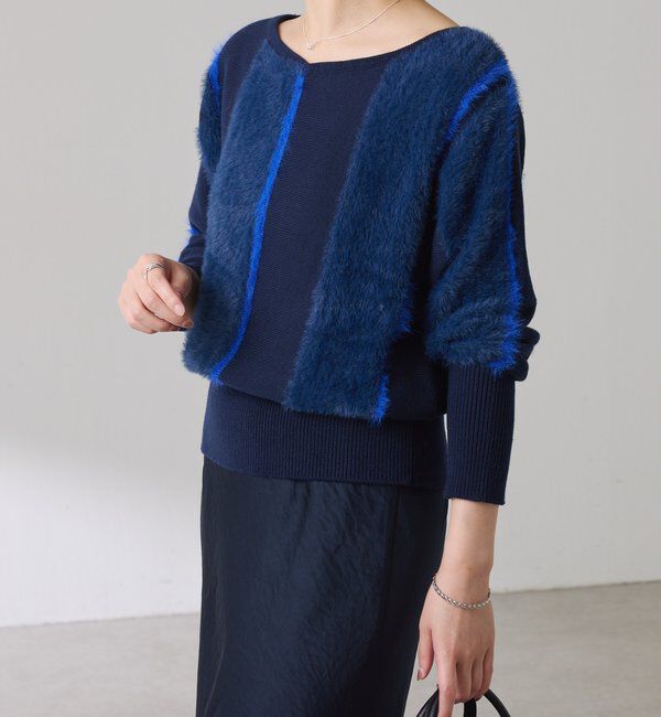  「ミックス糸ニット」|ニット・セーター|