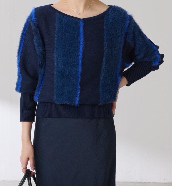  「ミックス糸ニット」|ニット・セーター|