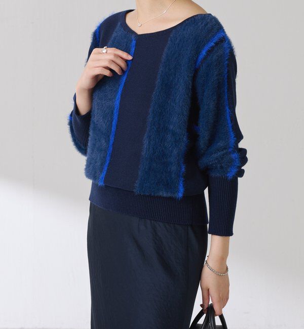  「ミックス糸ニット」|ニット・セーター|