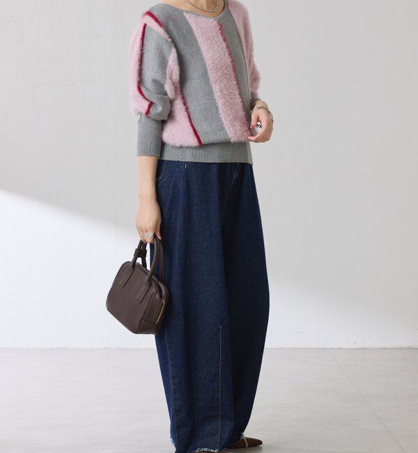  「ミックス糸ニット」|ニット・セーター|