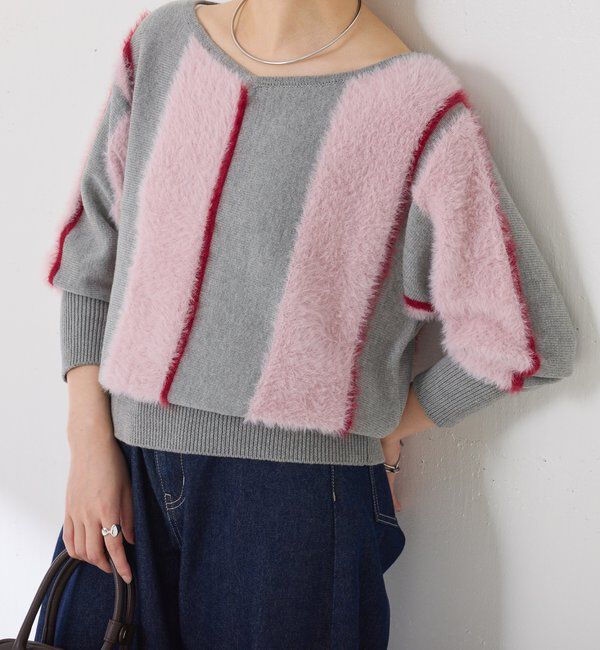  「ミックス糸ニット」|ニット・セーター|