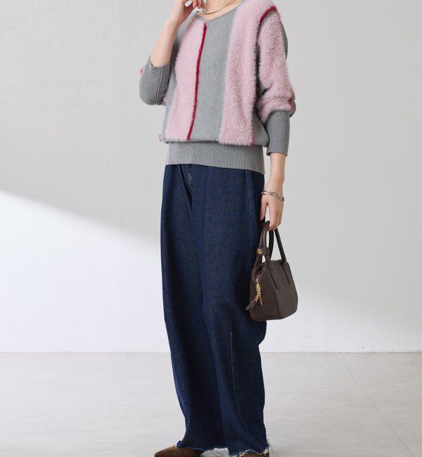  「ミックス糸ニット」|ニット・セーター|