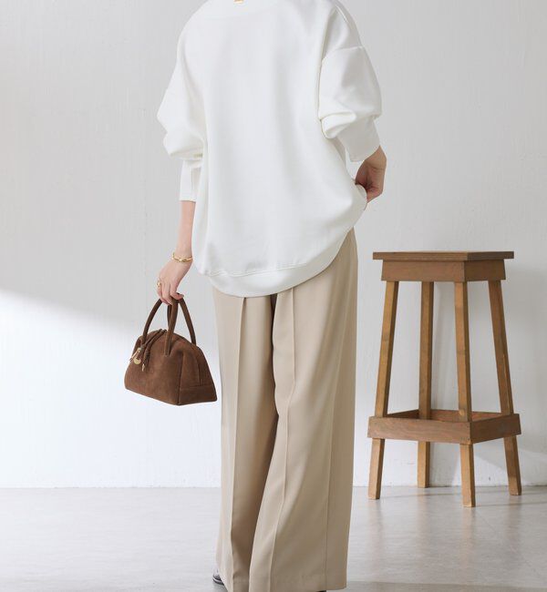  「ポンチＶカットプルオーバー」|Tシャツ・カットソー|