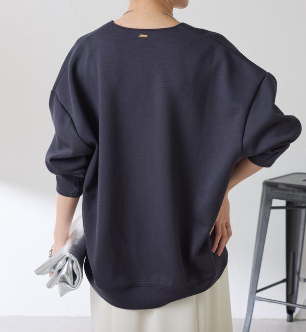  「ポンチＶカットプルオーバー」|Tシャツ・カットソー|