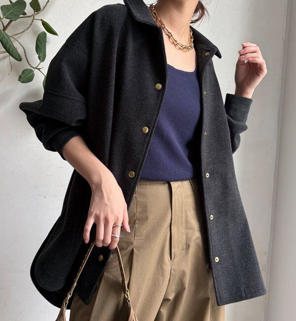  「スクエアニットタンク」|ニット・セーター|