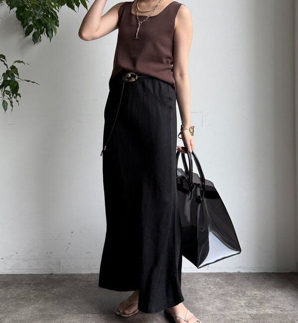  「スクエアニットタンク」|ニット・セーター|